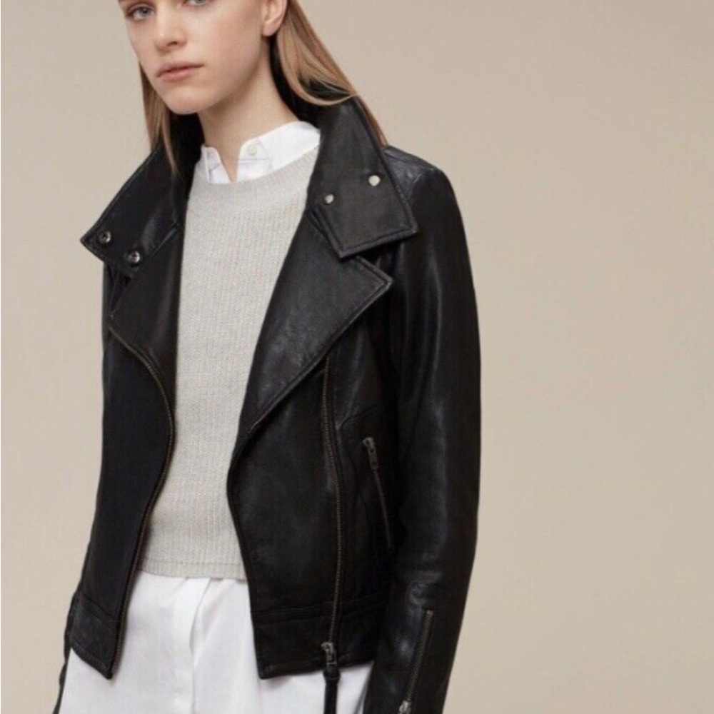 Mackage for Aritzia Kenya Leather Moto Jacket
